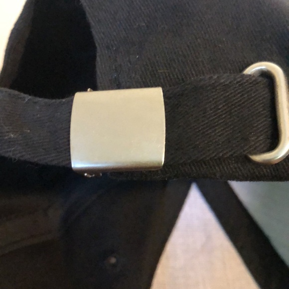 Ray-Ban Black 100% Cotton Adjustable Strap Cap Hat - Picture 6 of 8